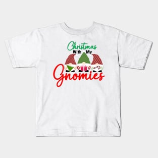 Christmas with my Gnomies Kids T-Shirt